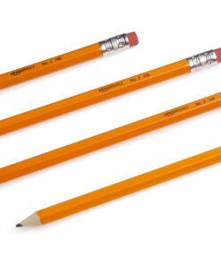 Amazon Basics Woodcased #2 Pencils, Pre-sharpened, HB Lead Bulk Box, 150 Count, Yellow 150 Count (Pack of 1) 23 71RP7FJfOXL