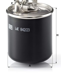Mann-Filter WK842/23x WK 842/23 X Fuel Filter 8 71RPEnk2G5L