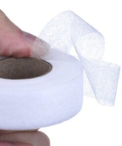 Outus Iron on Hem Tape Fabric Fusing Hemming Tape Wonder Web Adhesive Hem Tape for Pants Each 27 Yards, 2 Pack (White, 3/4 Inch) White 8 71RPHDlpzmL