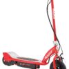 Razor E100 Electric Scooter for Kids Ages 8+ - 8" Pneumatic Front Tire, Hand-Operated Front Brake, Up to 10 mph and 40 min of Ride Time, For Riders up to 120 lbs 13 71RRVpaaaoL