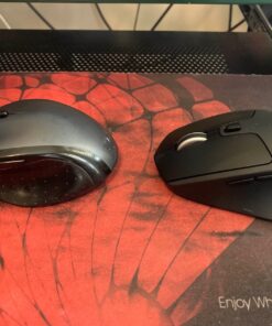 Logitech M705 Marathon Wireless Mouse, 2.4 GHz USB Unifying Receiver, 1000 DPI, 5-Programmable Buttons, 3-Year Battery, Compatible with PC, Mac, Laptop, Chromebook - Black 53 71RRVya rL