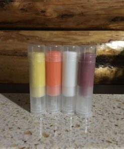 100Pcs 5ML Transparent Clear Empty Lip Balm Tubes Containers 20 71RScpxdyL