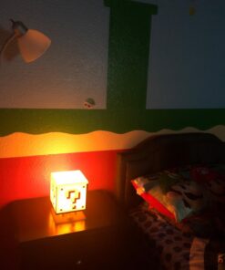 Paladone Super Mario Brothers Question Block Lamp, Light Up Figure Classic 39 71RUN ZIXcL