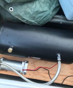 Vixen Horns Train Horn Kit for Trucks/Car/Semi. Complete Onboard System- 200psi Air Compressor, 5 Gallon Tank, 3 Trumpets. Super Loud dB. Fits Vehicles like Pickup/Jeep/RV/SUV 12v VXO8350/3418B 200PSI + 5GAL + 3TPS HD In-Line Black 20 71RVITACORL