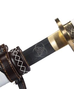 Siwode Michonne's Katana Walking Dead 40-Inchs The zombie biohazard symbol AND T10 Clay_tempered steel 40 71RVrNf7t1L