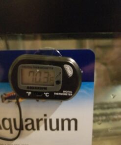 ZACRO 2 Pack Digital Aquarium Thermometer, Fish Tank Thermometer, Water Thermometer with Large LCD Display,Reptile Thermometer for Fish Tank Water Terrarium 39 71RVuXLe CL