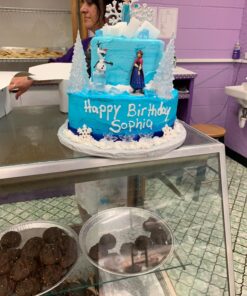 Winter Wonderland Princess Elsa Frozen Birthday Cake Topper Set 45 71RWslsFTML