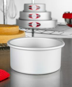 Fat Daddio's PRD-63 Anodized Aluminum Round Cake Pan, 6 x 3 Inch 25 71RX7mQ4QL