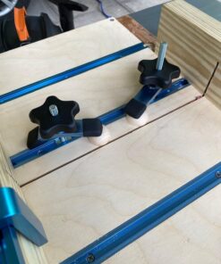 POWERTEC 71168 T-Track Hold Down Clamp for Woodworking, 5-1/2” L x 1-1/8” W, 2 Pack 5-1/2" Hold Down Clamp 26 71RXB06czLL