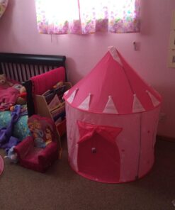 Princess Castle Fairy House Girls Pink Play Tent by POCO DIVO Princess 29 71RXfDIKjkL