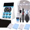 Professional Camera Cleaning Kit for DSLR Cameras (Canon, Nikon, Pentax, Sony) Including 1 Double Sided Lens Cleaning Pen / 1 Bottle of Optical Lens Cleaning Fluid / 1 Booklet of 50 Sheet 11 71RXlnBLZ4L