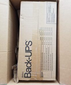 APC UPS 1350VA Sine Wave UPS Battery Backup and Surge Protector, BR1350MS Backup Battery Power Supply with AVR, (2) USB Charger Ports Sinewave 38 71RXyYvhRL