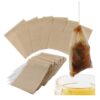 300PCS Tea Filter Bags, Disposable Paper Tea Bag with Drawstring Safe Strong Penetration Unbleached Paper for Loose Leaf Tea and Coffee(6x8CM) 6x8CM 48 71RXzJgTzrL