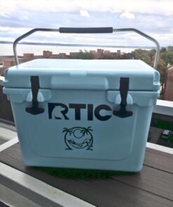 RTIC 20 QT Hard Cooler Insulated Portable Ice Chest Box for Beach, Drink, Beverage, Camping, Picnic, Fishing, Boat, Barbecue White 20 Quart 27 71RYYxmRJ L
