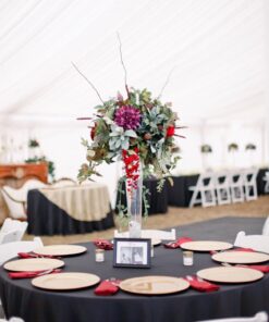 Gee Di Moda Rectangle Tablecloth | 90 x 156 Inch - Black Rectangular Table Cloth for 8 Foot Table in Washable Polyester | Great for Buffet Table, Parties, Holiday Dinner, Wedding & Baby Shower Black Tablecloth 23 71RYgSztx5L