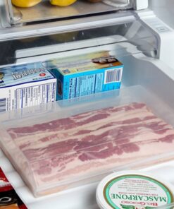 Home-X Bacon Saver, Plastic Bacon Container/Kitchen Meat Saver Storage Container 11 71RYkbVXa6L