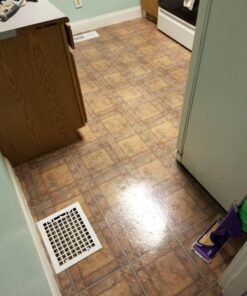 Nexus Self Adhesive 12-Inch Vinyl Floor Tiles, 20 Tiles - 12" x 12", Spanish Rose Pattern - Peel & Stick, DIY Flooring for Kitchen, Dining Room, Bedrooms & Bathrooms by Achim Home Decor 60 71RZVyU8EXL 2