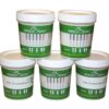 5 Pack Easy@Home Drug Test Cup for 5 Popular Drug Tests Marijuana (THC),Amphetamine (AMP),Cocaine (COC), Methamphetamine (MET), Opiate (OPI 2000) - #ECDOA-254 5 Count (Pack of 1) 13 71RZaKFk6BL