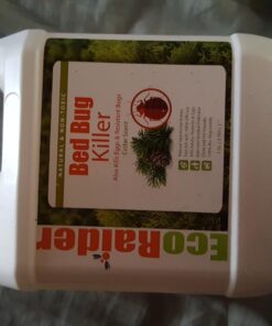 EcoRaider Bed Bug Killer Spray 1 Gallon Jug, Green + Non-Toxic, 100% Kill + Extended Protection 36 71RZuQpWXcL