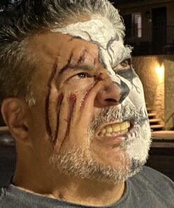 Mehron Makeup Rigid Collodion with Brush | Scarring Liquid | Scar Liquid | Liquid Scar Makeup | SFX Scar Makeup for Film .125 oz (4ml) 43 71Ra6iEtk6L