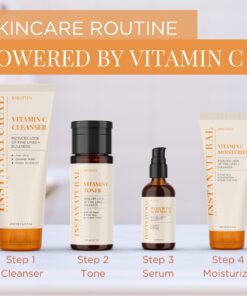 InstaNatural Hyaluronic Acid Face Serum, Brightens, Hydrates, Reduces the Look of Fine Lines and Wrinkles, with Vitamin C, Jojoba Oil, and Aloe Vera, 2 Fl Oz Hyaluronic Acid Serum 26 71Ra8mzcAL