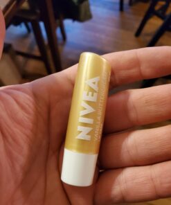 NIVEA Vanilla Buttercream Lip Care - All Day Moisturizing Lip Balm for Soft Lips - Pack of 4 34 71RaGqvNICL