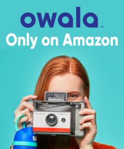 Owala FreeSip Insulated Stainless Steel Water Bottle with Straw for Sports and Travel, BPA-Free, 24-oz, Blue/Teal (Denim) Denim 24 oz 16 71RakBaEuKL