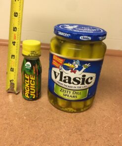 Pickle Juice Sports Drink Shots, Extra Strength - Relieves Cramps Immediately - Electrolyte Pickle Juice Shots for Day & Night Time Cramp Relief - Pickle Juice for Leg Cramps - 2.5 oz, 12 Pack 2.5 Fl Oz (Pack of 12) 33 71RbvarnBRL