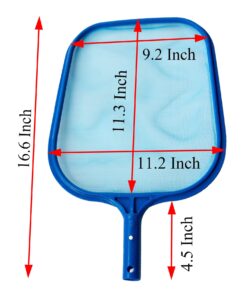 Alternative view of ATIE Pool, Spa, Hot Top, Fountain, Pond Fine Mesh Leaf Skimmer Rake Net, Ideal for Removing Leaves & Debris in In-Ground and Inflatable Above Ground Pool