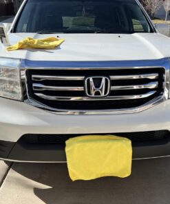 Meguiar's PlastX Clear Plastic Polish, Fast & Easy Plastic Restorer for Headlights, Taillights, Soft Top Windows, and More, Remove Scratches, Cloudiness, Yellowing, and Oxidation, 10 oz. 44 71Rcr HXssL