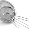 Cuisinart Mesh Strainers, 3 Pack Set, CTG-00-3MS Silver 9 71Rcycu6IxL