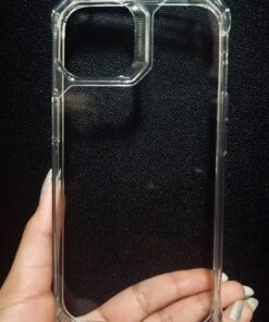 ESR for iPhone 14 Case/iPhone 13 Case, Military-Grade Protection, Shockproof Air-Guard Corners, Yellowing-Resistant Acrylic Back, Phone Case for iPhone 14/iPhone 13, Air Armor Case, Clear iPhone 14/13 37 71RdLd3XkfL