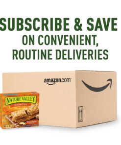 Nature Valley Granola Bars, Crunchy, Peanut Butter, 6 Pouches - 1.49 oz, 2-Bars Per Pouch (Pack of 6) 36 Count (Pack of 1) 13 71RejWqomxL