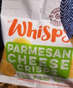 Whisps Cheese Crisps Parmesan & Cheddar Cheese | Healthy Snacks | Keto Snack, Gluten Free, High Protein, Low Carb (0.63Oz, 12 Packs) Parmesan, Cheddar 13 71RfKd19BbL
