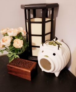 三陶(Santo) 02938 Storage Case/Box, 高さ15cm, White Pig 16 71RfpWHx0TL