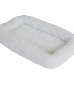 Alternative view of Petmate SnooZZy Sheepskin Bolster Crate Mat, for 19' Crates,Cream, Up to 15 lbs