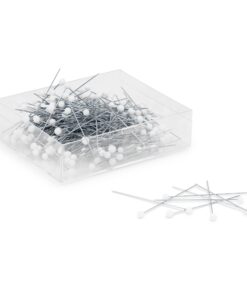 Dritz Extra-Fine Glass Head Pins, 1-3/8-Inch (250-Count),White 250 5 71RhU1Sg jL
