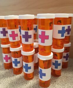 Plastic Prescription Vials with Snap Caps 6 Dram - 12 Per Bag 21 71RikY5pQML