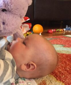 Jellycat Bashful Lilac Hippo Stuffed Animal, Medium, 12 inches 19 71RjOqP34vL