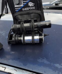 BOOSTEADY Pack of 10 Tactical Gear Clip Molle Web Dominators for Outdoor Hydration Tube Backpack Straps Management with Zippered Pouch Black 21 71RjVDD6XML