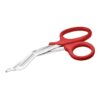 ADC 320 Medicut EMT Shears, Medical Grade, Stainless Steel, Traditional 7.25" Length, Red 1 Count