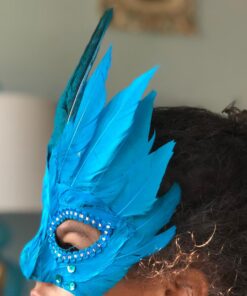 Fun Express Deluxe Feather Mask Assortment (1 Dozen)(Discontinued by manufacturer) 16 71Rkge77SrL