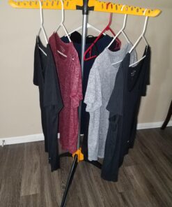 Sagler clothes rack - portable garment rack - foldable clothing rack use for clothes drying rack 39 71Rku590zVL