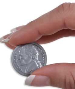 LEARNING ADVANTAGE-7522 Play Nickels - Set of 100 Plastic Coins - Designed and Sized Like Real US Currency - Teach Money Math With This Pretend Play Resource 10 71Rm6n5Yl4L