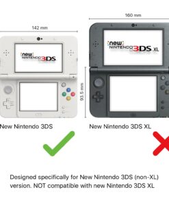 Alternative view of TNP New 3DS Screen Protector - Ultra Clear High Definition HD LCD Screen Protector Film Guard Skin Shield for New Nintendo 3DS 2015 Release
