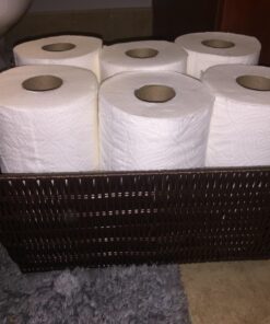 Whitmor Rattique Java Set of 3 Pieces Storage Baskets -Small (8.5"x11.4"x5.5"), Medium (9.8"x13"x6") and Large (11.4"x14.6"x6.5") 38 71RmyVYbfiL