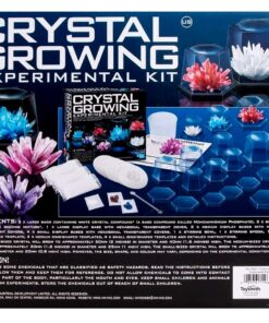 4M 7 Crystal Growing Science Experimental Kit with Display Cases - Easy DIY STEM Toy Lab Experiment Specimens, Educational Gift for Kids, Teens, Boys & Girls 7 Crystals 64 71RnJ5gEotL 1