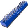 Olsa Tools Hex Bit Organizer with Strong Magnetic Base | Magnetic Hex Bit Organizer for Your Specialty, Drill or Tamper Bits (Blue) | Magnetic Bit Holder | Hex Holder | Professional Grade 1pc Blue 27 71RnNscsqYS