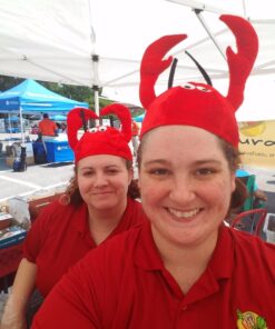 Jacobson Hat Company Men's Felt Lobster Hat Adult Red 11 71Ro WkCQCL