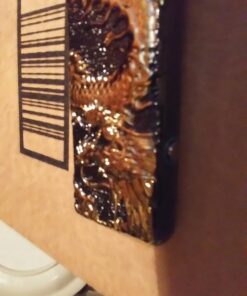 Kivors Electronic Lighter Plasma Arc USB Rechargeable Windproof Flameless Metal Dragon Lighter for Camping Hiking Business Dragon-black 33 71Roqte2J1L